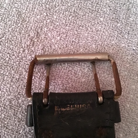 DISNEY Parks MICKEY MOUSE 28 Limited Release Black Leather Band WRIST WATCH - Picture 3 of 8